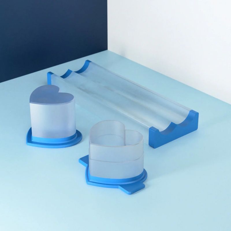 Daisy Makes Heart Popper Medium / Cutter/Popper/Tray