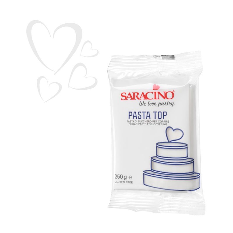 Saracino Pasta Top Fondant White 250g (8.8 oz)