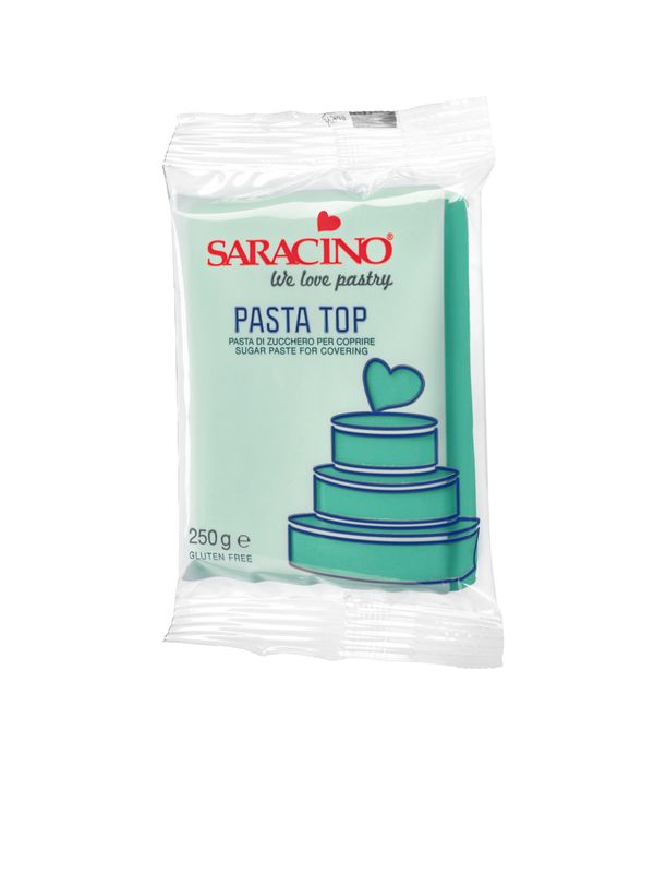 Saracino Pasta Top Fondant Turquoise  250g (8.8 oz)