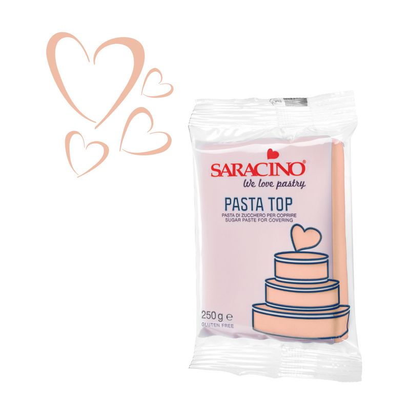 Saracino Fondant Rose Beige 250g (8.8 oz)