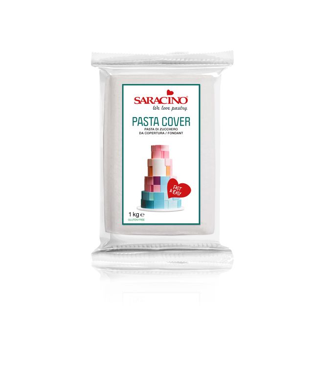 Saracino Pasta Cover Fondant  White 1kg (2.2lbs)