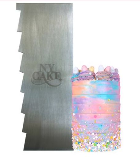 NY Cakes Stainless Steel Scraper SS610