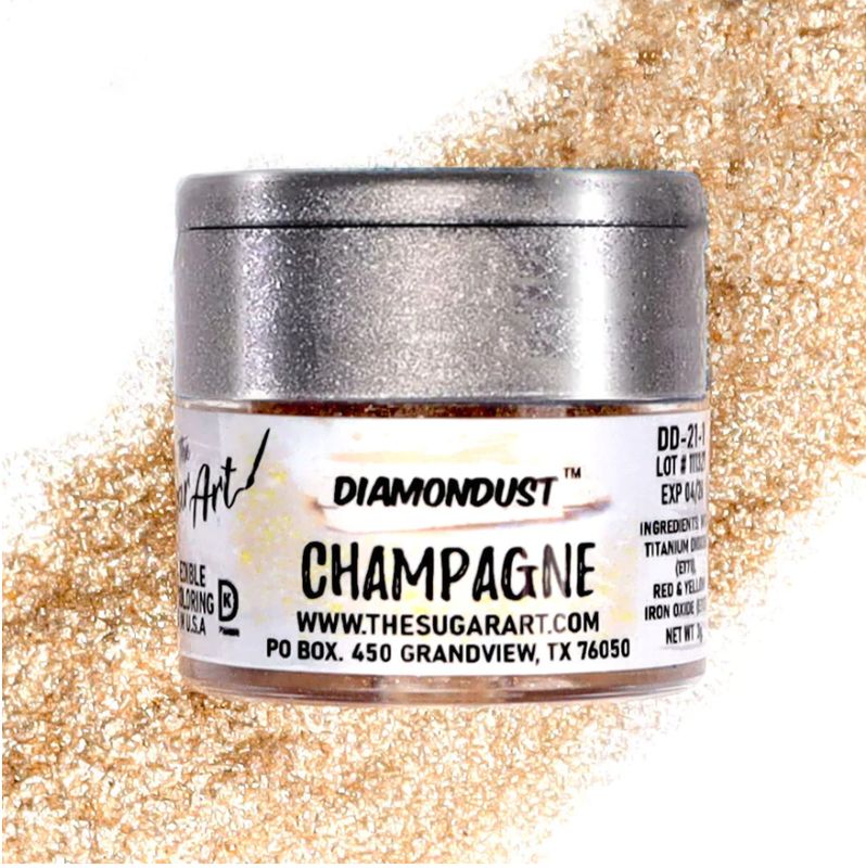 Diamond Dust The Sugar Art Champagne 2.5g