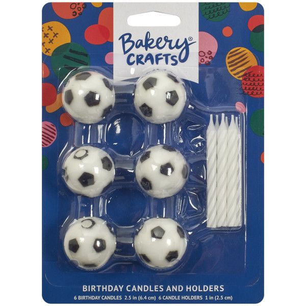 Bakery Crafts Candle Holder Soccer
