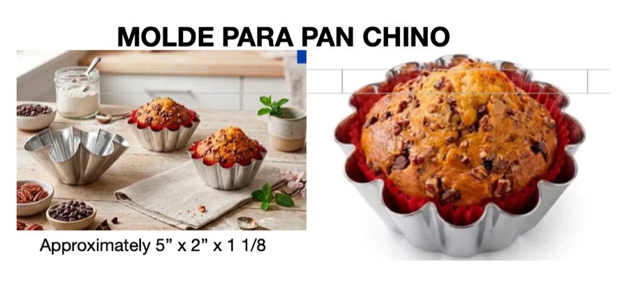 Molde para Pan chino