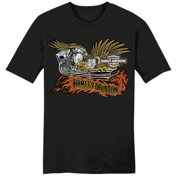 H-D® Panhead Eagle Men's Dealer Tee