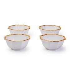 Bamboo Touch S/4 Octagonal Bowls