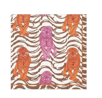 Tiger Stripe Oraneg/Pink - Cocktail
