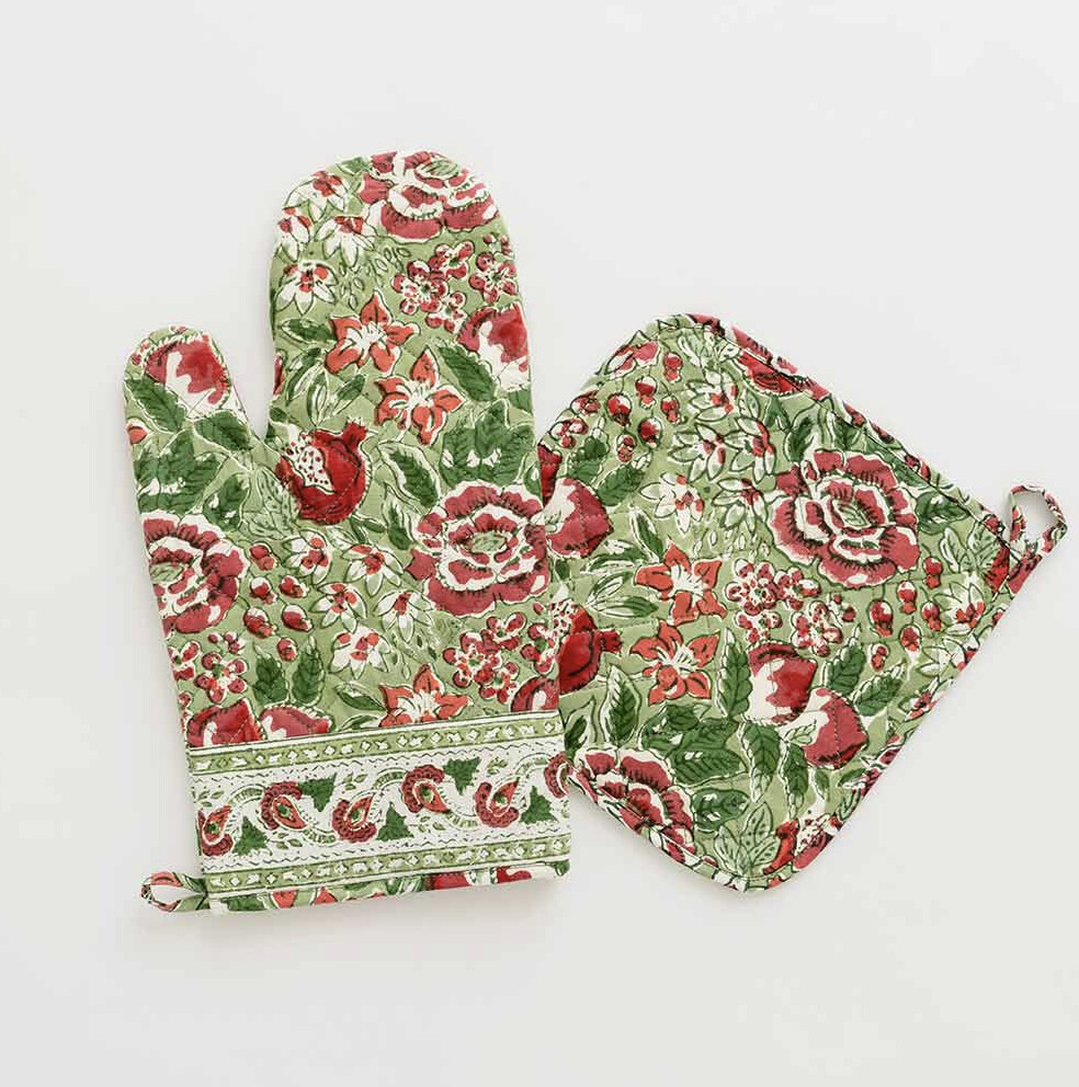 Oven Mitt Set, Type: Autumn Orchard