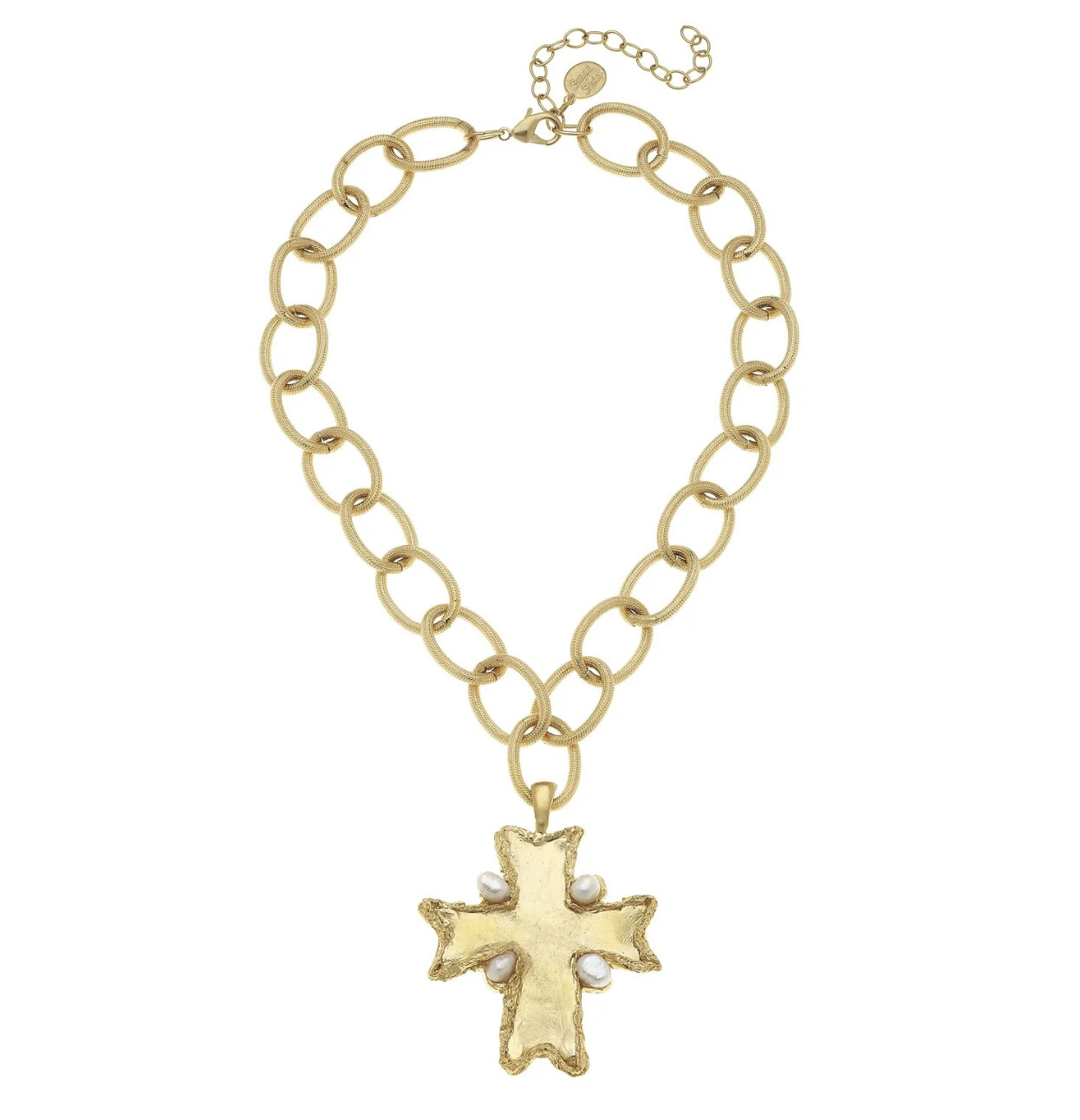 Flare Cross Necklace