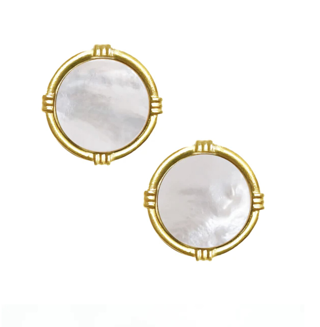 Mother of Pearl Ida Studs