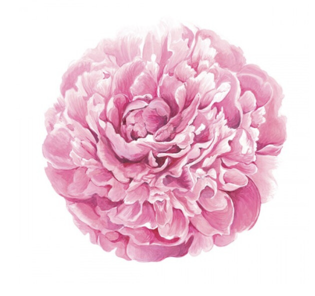 Die-Cut Peony Placemats