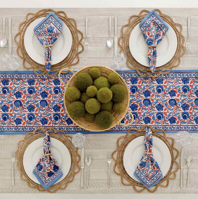 Bamboo Cane Placemat x4