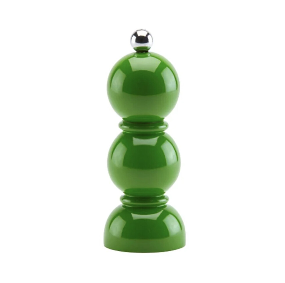 Leaf Green Mini Bob Salt or Pepper Mill