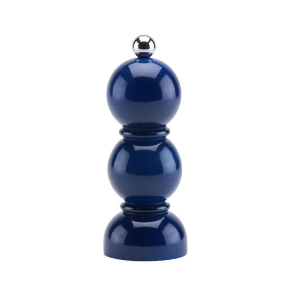 Navy Mini Bob Salt or Pepper Mill