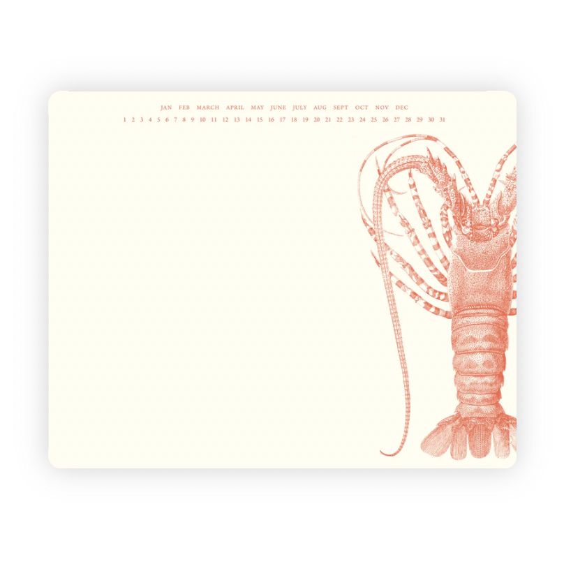Lobster Mousepad Notepad