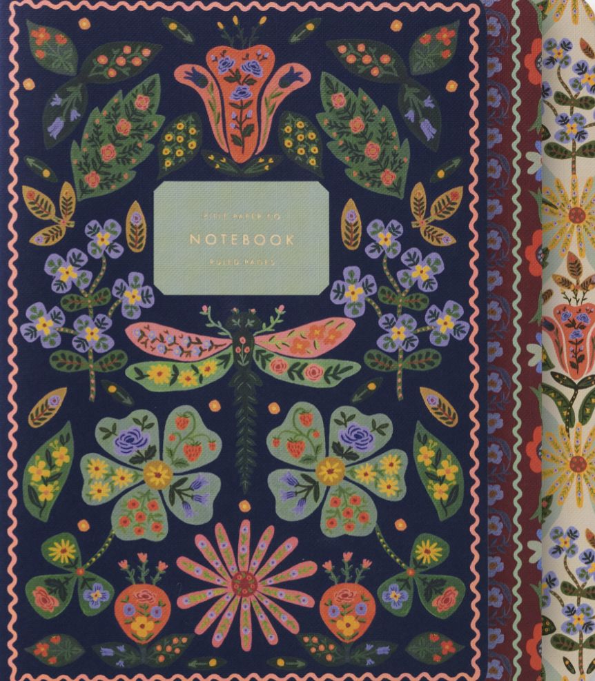 Assorted Set of 3 Posy Notebooks