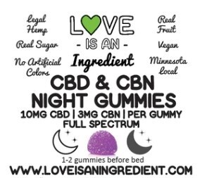 Love is an Ingredient Night Blend Vegan Gummies