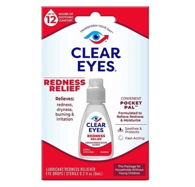 Clear Eyes Redness Relief Pocket Pal