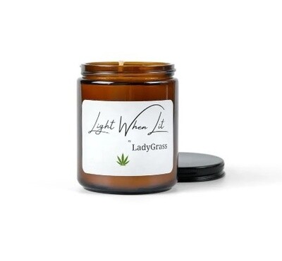 Lady Grass 'Light When Lit' Candle