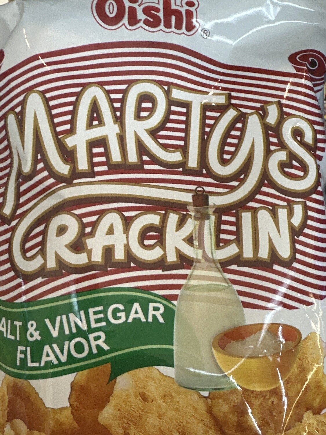 *OISHI MARTY'S SALT &amp; VINEGAR 90G