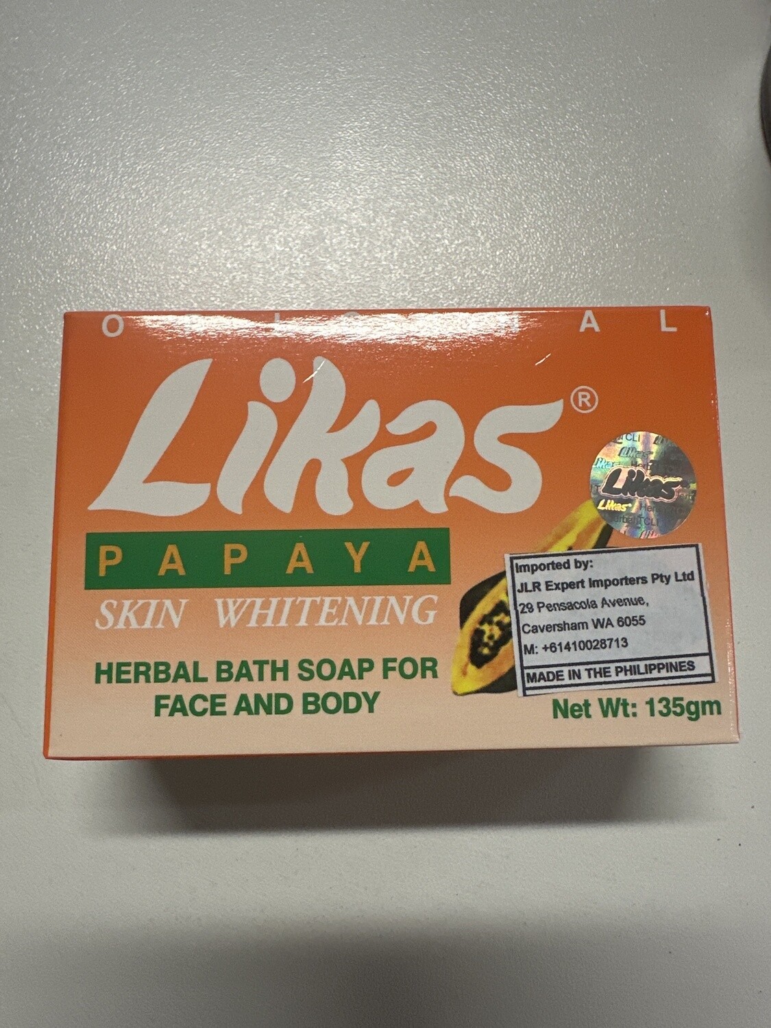LIKAS PAPAYA SKIN WHITENING 135G