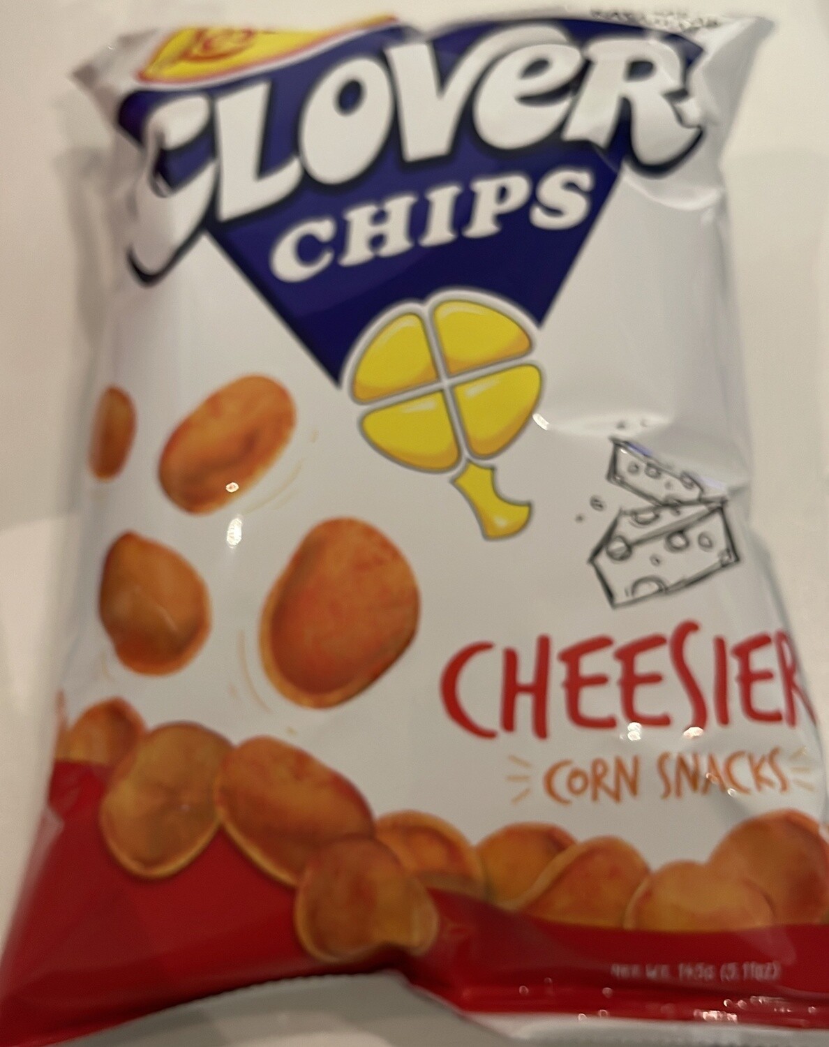 *LESLIE'S CLOVER CHIPS CHEESE 145G