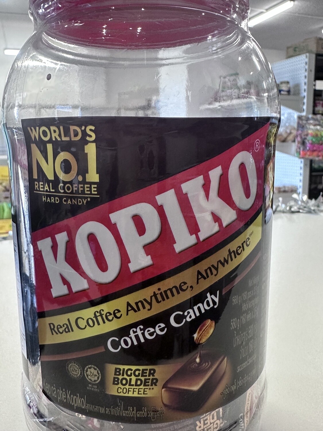 KOPIKO COFFEE CANDY JAR 560G