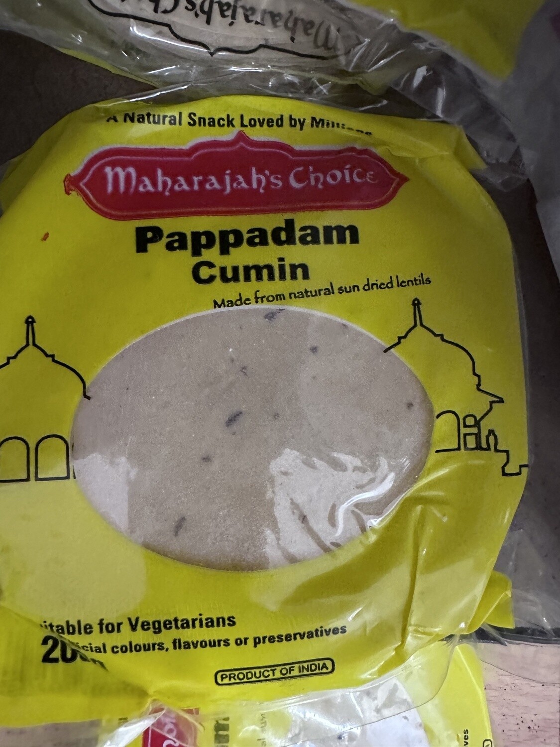 PAPPADAM CUMIN 200G