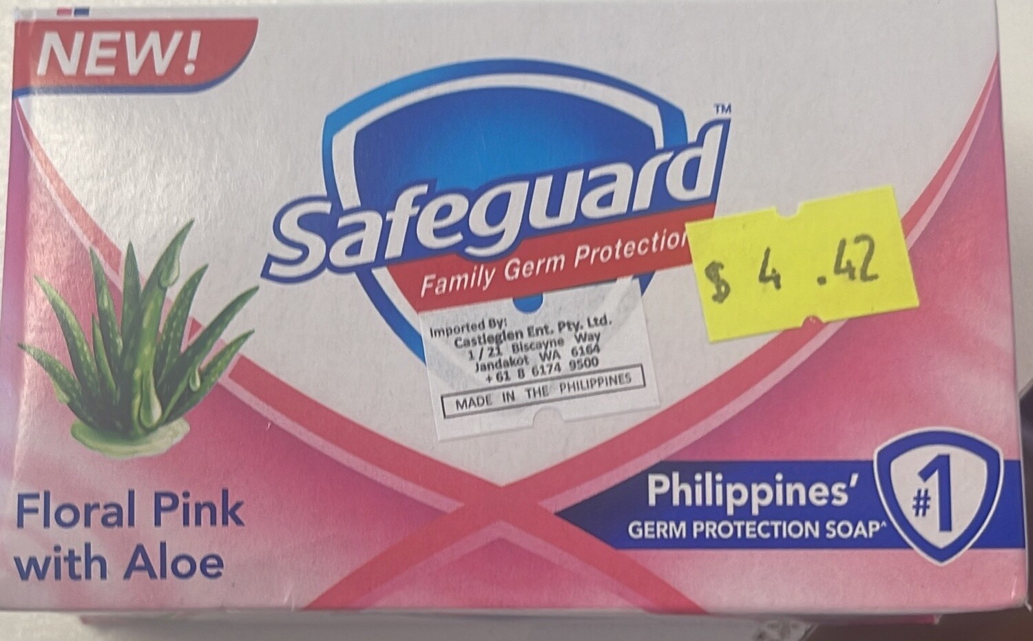 *SAFEGUARD BATH SOAP PINK 135G
