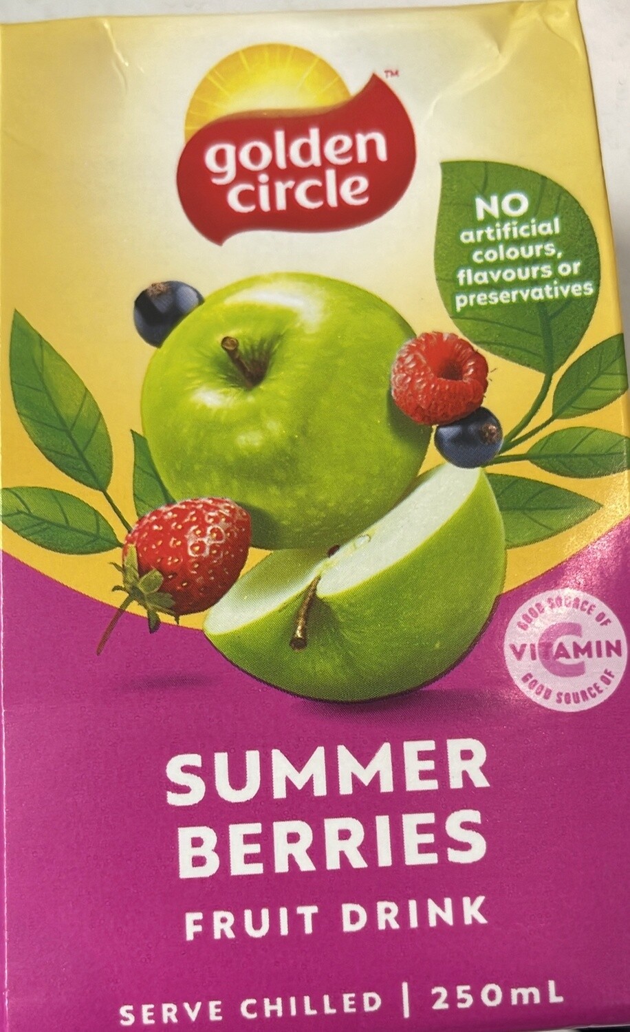 Golden Circle  Summer Berries 250ml