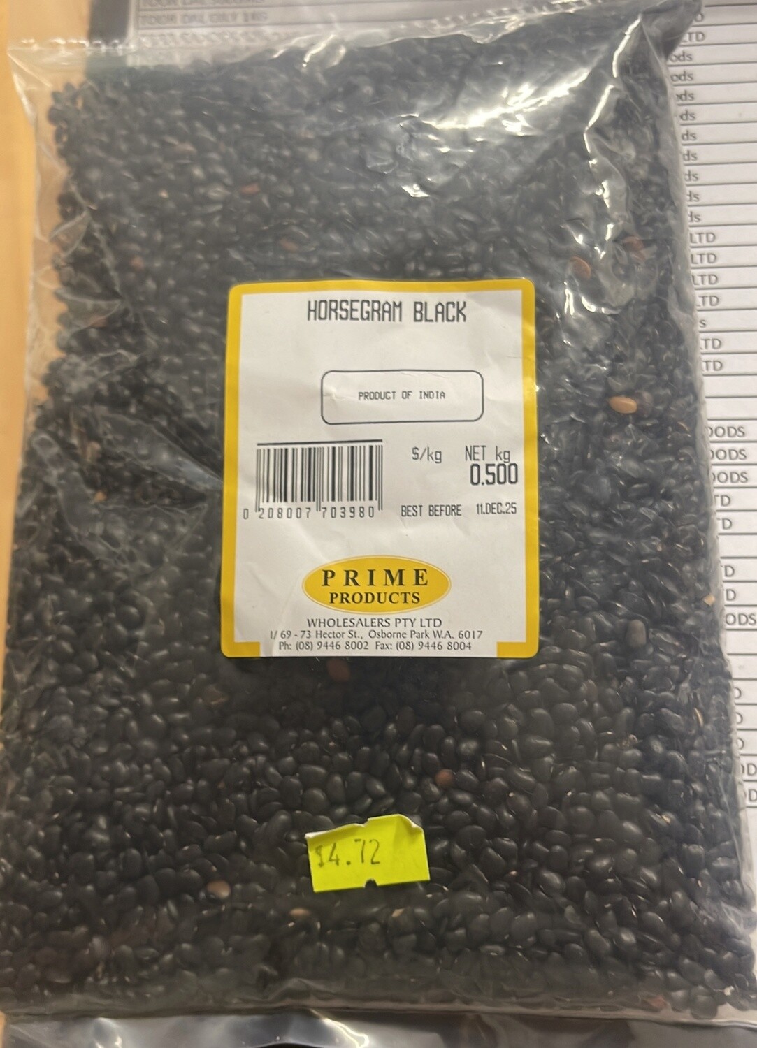 HORSEGRAM  BLACK 500G