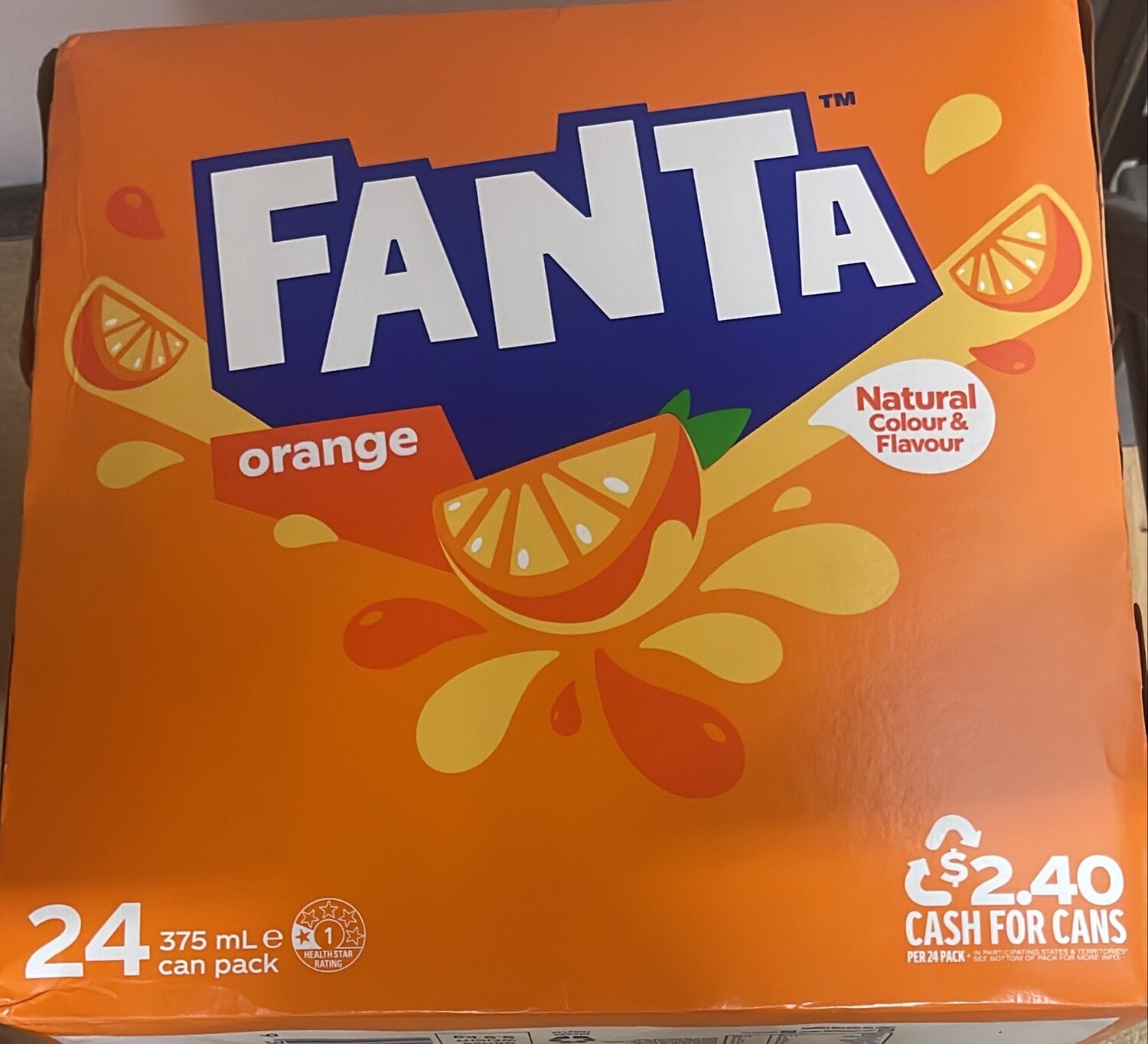 *FANTA ORANGE CAN 375ML BULK &#39;24
