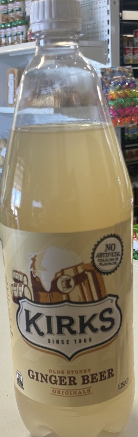 KIRKS GINGER BEER 1.25L