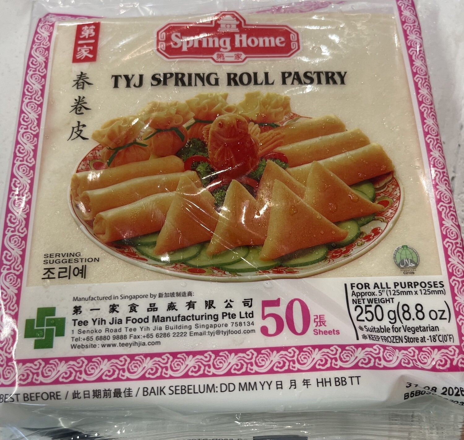 SPRING HOME  TYJ SPRING ROLL   5*50S