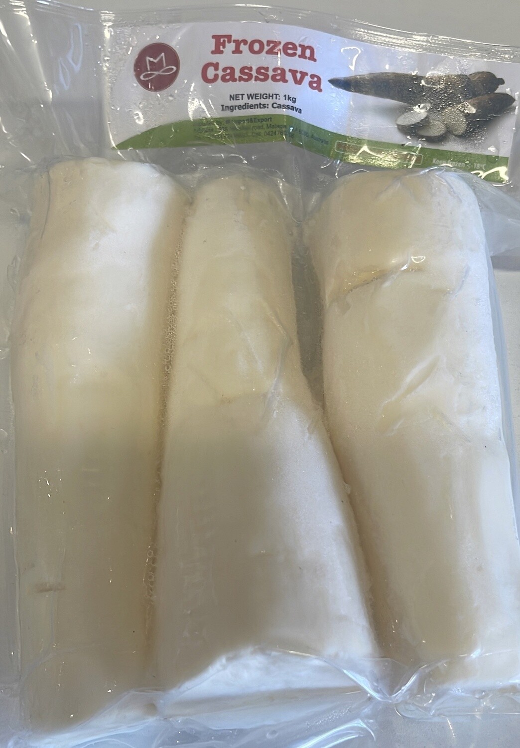 M FR PEELED CASSAVA 1KG