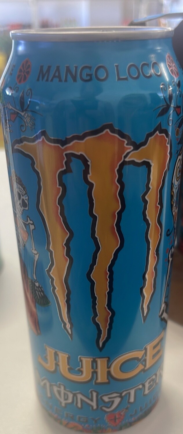 *MONSTER ENERGY DRINK MANGO LOCO 500ML