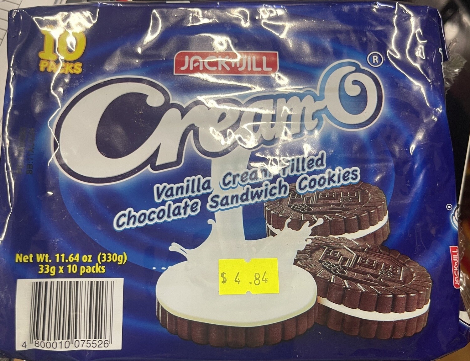 *JACK&#39;N JILL CREAM-O VAN BISCUIT 330G