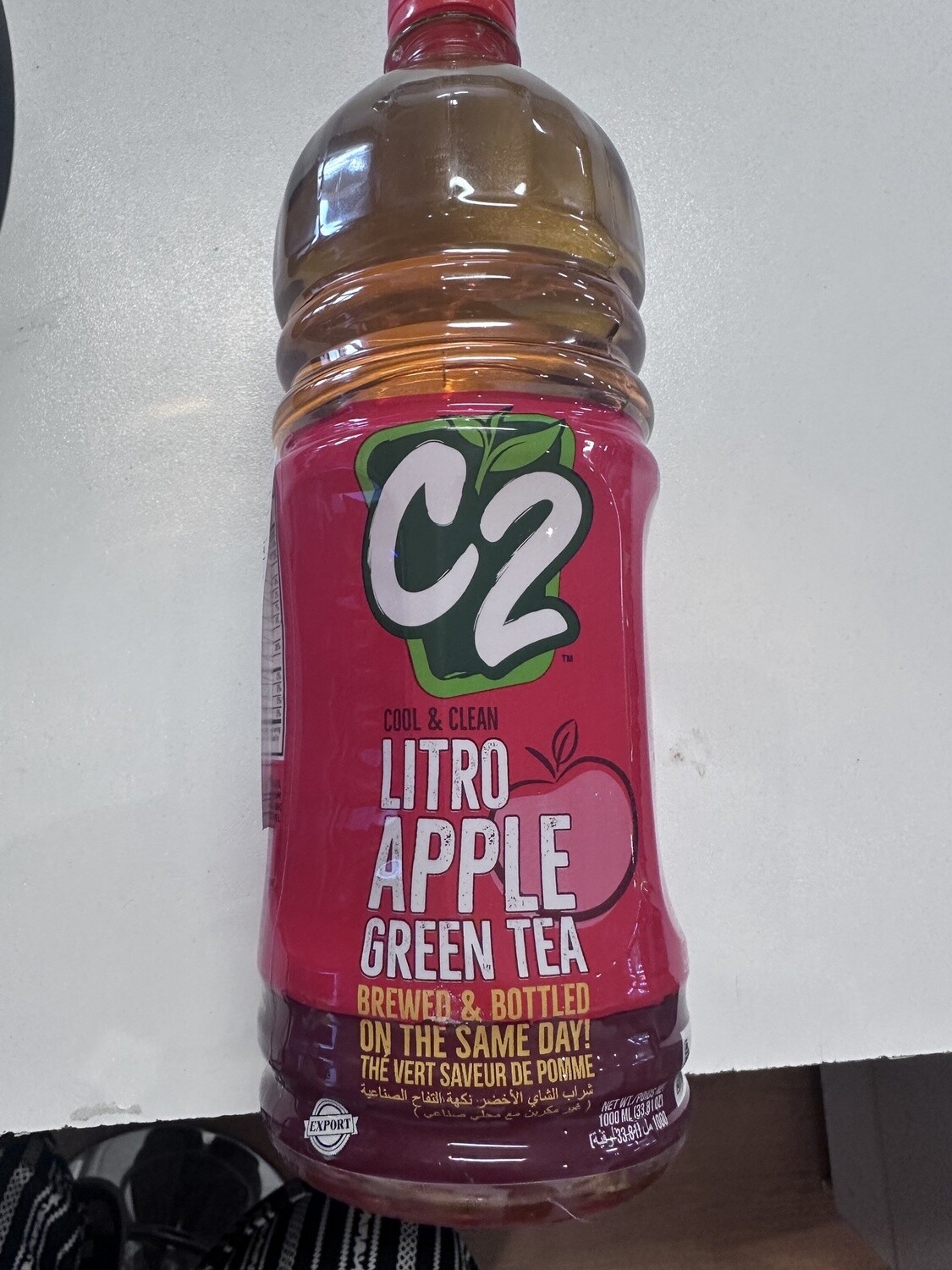 *C2 GREEN TEA APPLE FLAVOUR  1L