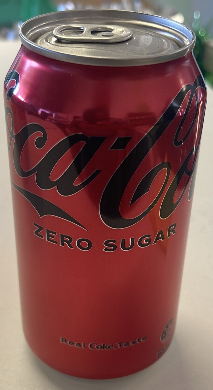 COCA COLA ZERO 375ML