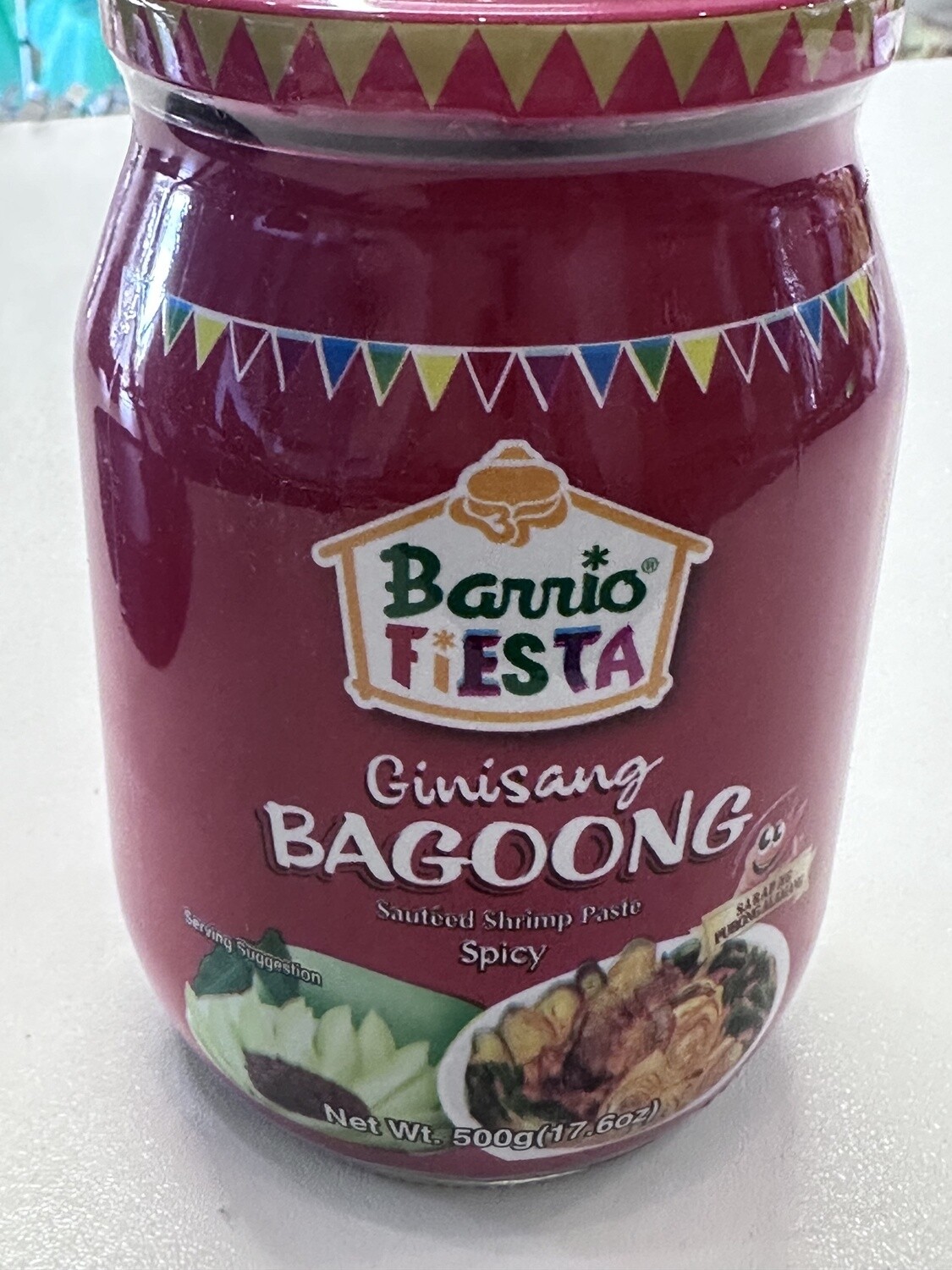 BARRIO FIESTA SPICY GINISANG BAGOONG SAUTEED SHRIMP PASTE 470G
