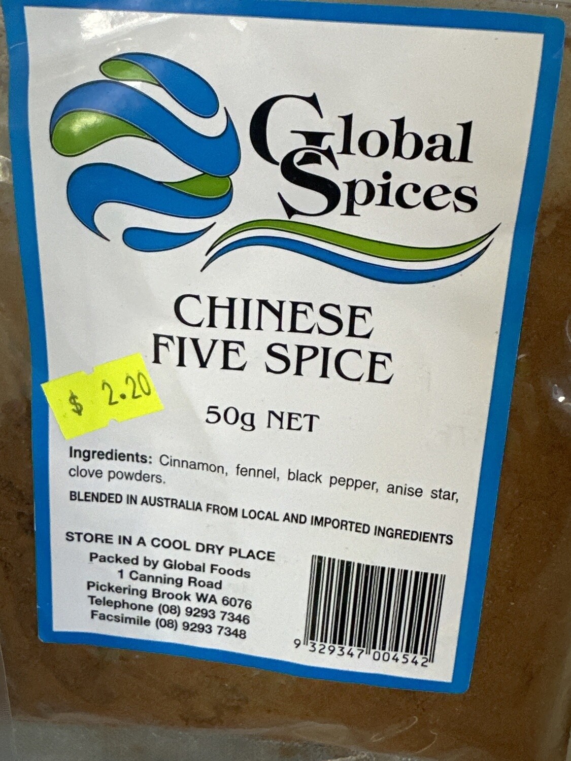 GS CHINESE 5 SPICE/CLOVE POWDER 50G/20G
