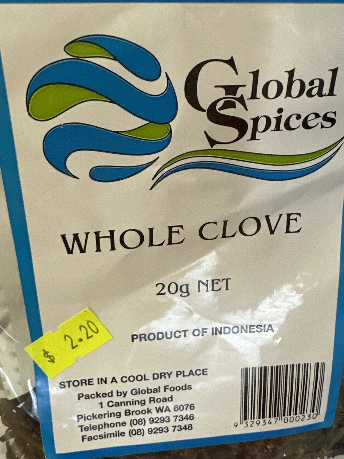 GS WHOLE CLOVE 20G
