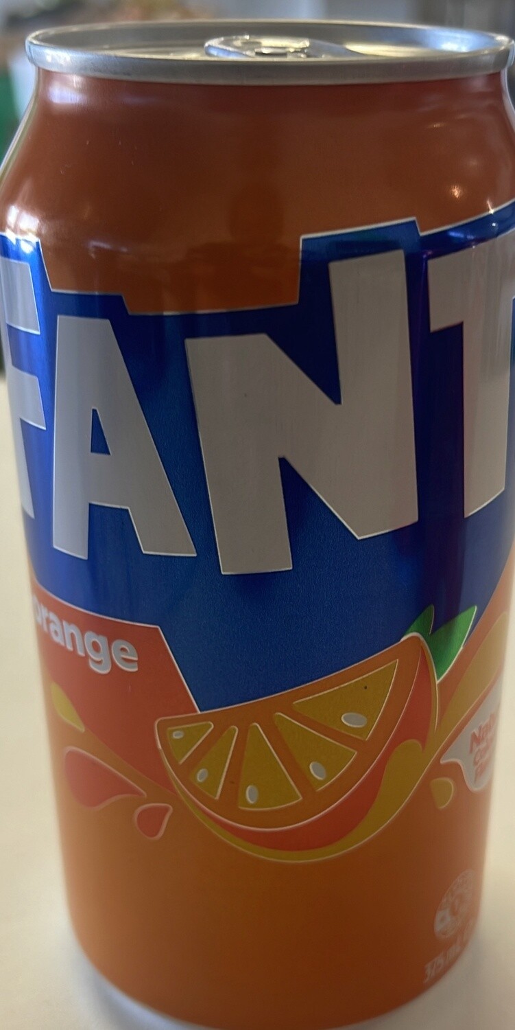 *FANTA ORANGE CAN 375 ML