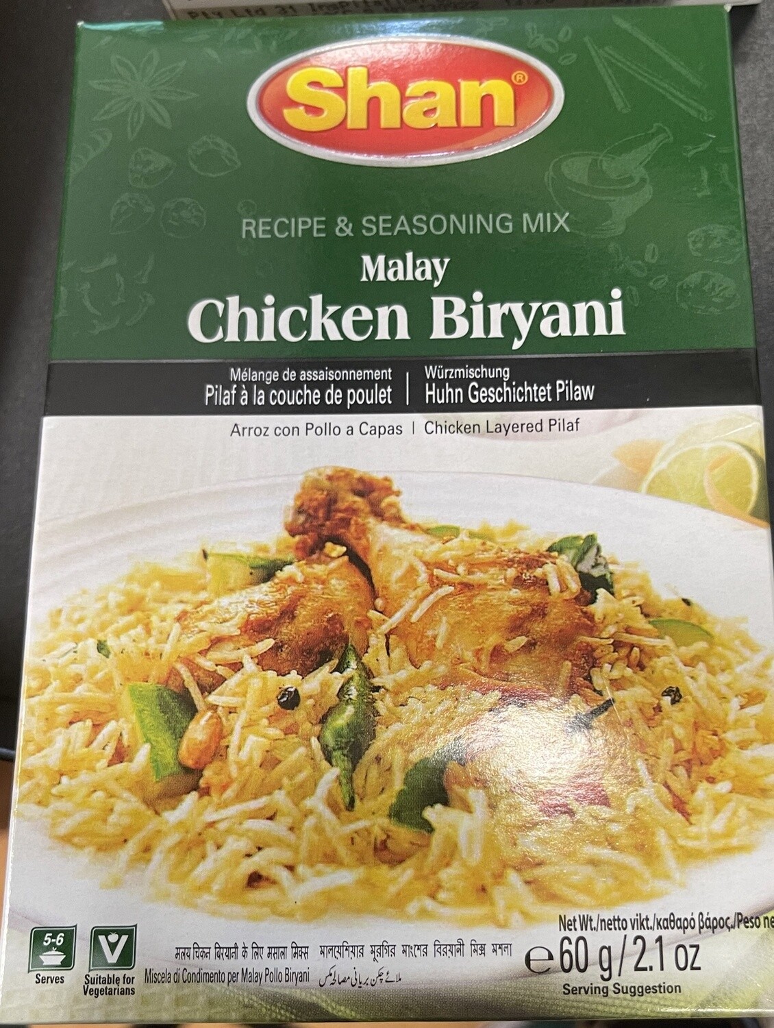 SHAN CHICKEN BIRYANI 60G