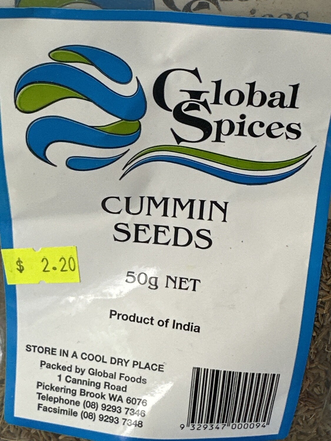 GS  CUMMIN SEEDS 50G