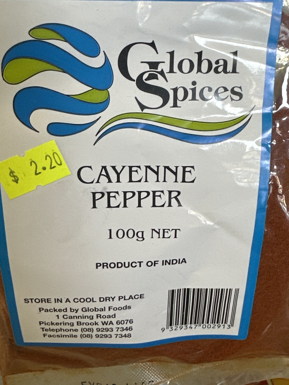 GS CAYENNE PEPPER 100G