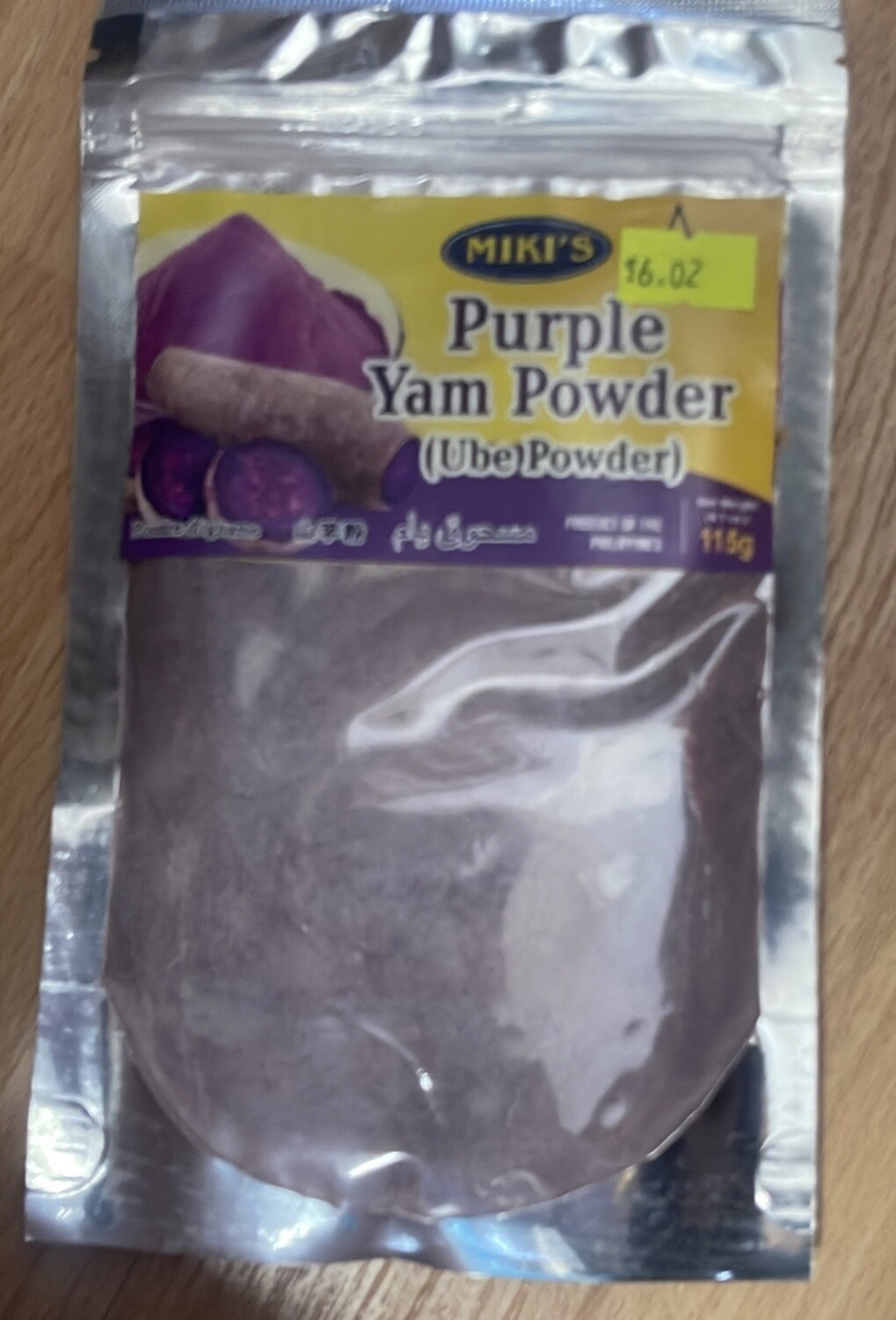 MIKI&#39;S PURPLE YAM POWDER 115G