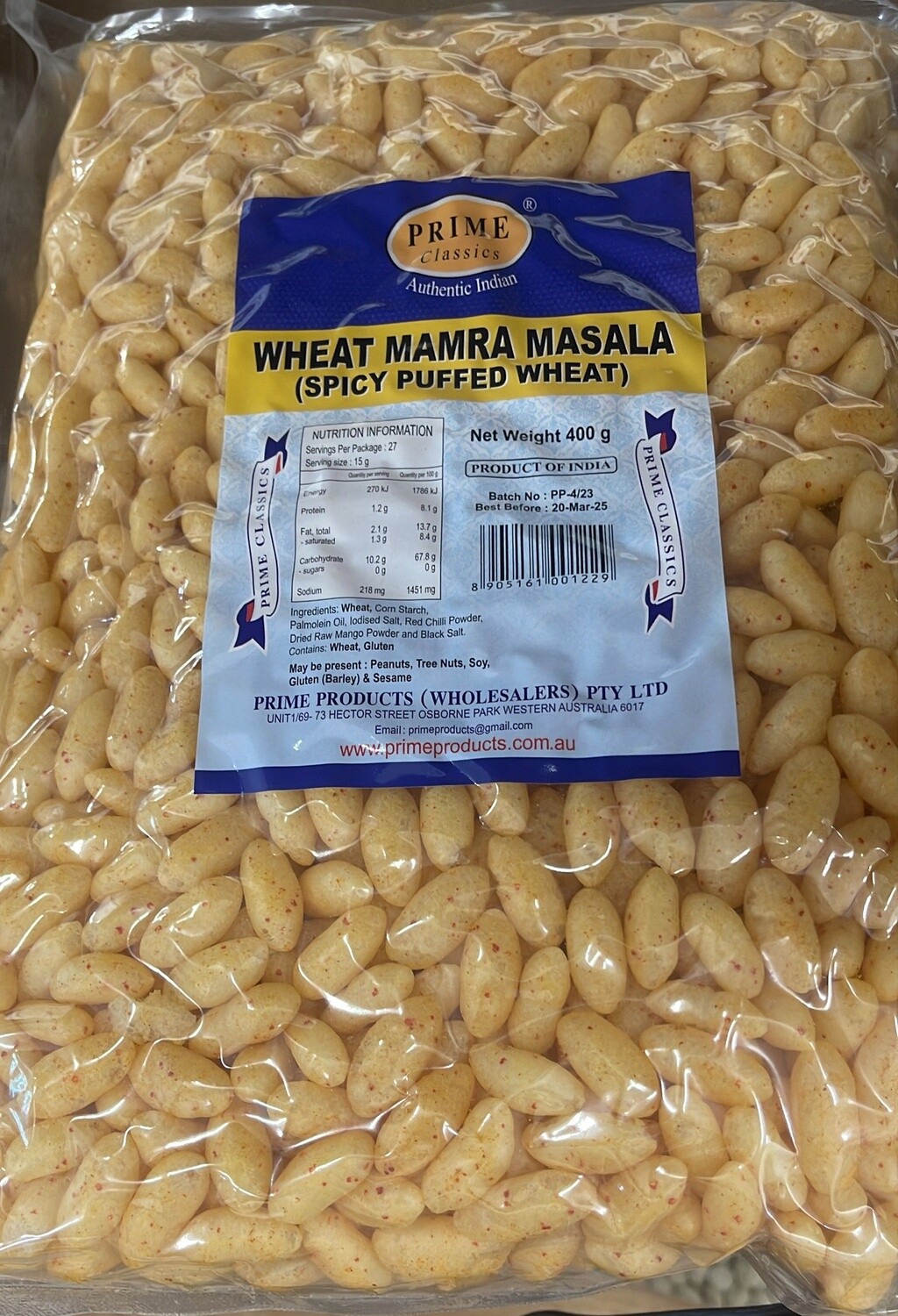 PRIME WHEAT MAMRA SPICY 400g