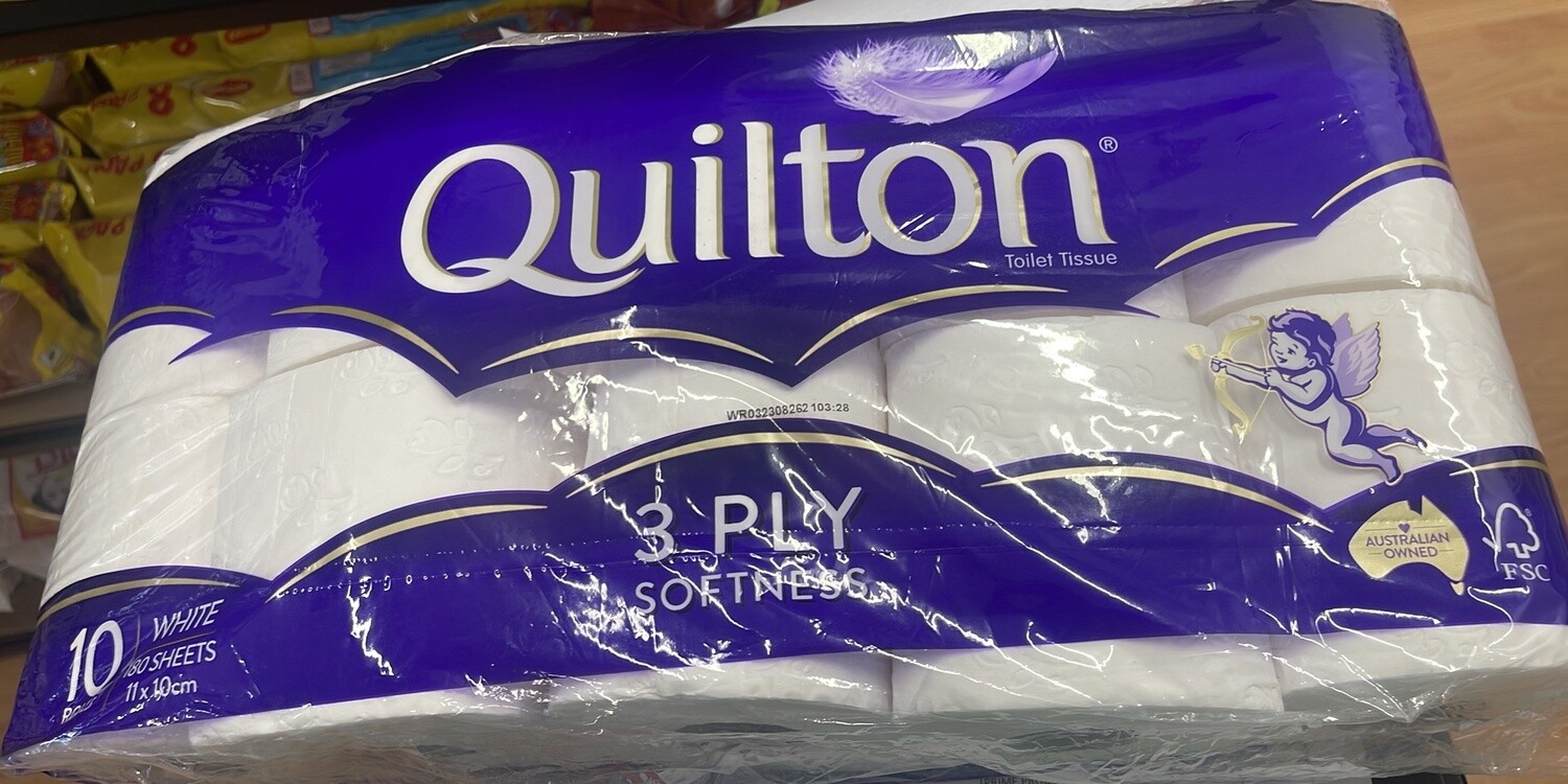 QUILTON TOILET TISSUE 10